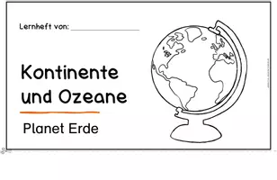 Vorschau - Unterrichtsreihen - Materialpaket Planet Erde "Kontinente und Ozeane" Sachunterricht Grundschule (Homeschooling) Klasse 3 Klasse 4 - Seite 3