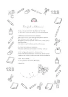Vorschau - Mal- und Bastelvorlagen - Willkommensbrief zur Einschulung + Namensschild-DIY für Nichtleser - Seite 3