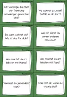 Vorschau - Aufgabenkarten - Gesprächskarten Schreibanlass Trennung Scheidung - Seite 2