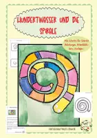 Vorschau - Mal- und Bastelvorlagen - Hundertwasser und die Spirale im Kunstunterricht - Deckblatt