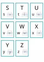 Voorbeeld - Letterkaarten alfabet - Pagina 2