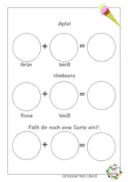 Vorschau - Mal- und Bastelvorlagen - Fertige Kunststunde: Ein eigenes Eis malen mit Deckweiß - Seite 3