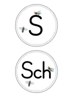 Vorschau - Spiele - auditive Differenzierung S - Sch (Fliegenklatschenspiel) - Seite 1