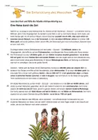 Vorschau - Arbeitsblätter - Steinzeit - Entwicklung des Menschen (mit Differenzierung) - Seite 2