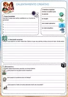 Vista previa - Hojas de trabajo - Cuaderno de escritura creativa (Español/català) - página 3