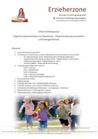 Vorschau - Stundenentwürfe - Unterrichtsequenz: Digitale Lebenswelten im Überblick – Mediennutzung verstehen und kategorisieren, Lernfeld 3: Die Lebenswelten von Kindern, Jugendlichen und jungen Erwachsenen analysieren, strukturieren und mitgestalten - Deckblatt