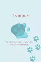 Vorschau - Arbeitsblätter - Tempus - kleine Übung zum Ausschneiden - Deckblatt