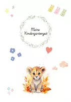 Vorschau - Anderer Materialtyp - Meine Kindergartenzeit Portfolio-Deckblatt - Deckblatt