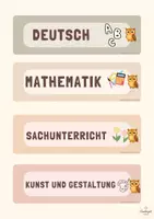 Vorschau - Präsentationen/Tafelbilder - Tagestransparenz/Fächerschilder_Eulenklasse - Seite 3