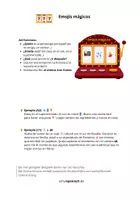 Vorschau - Spiele - Kreatives Schreiben & Sprechen auf Spanisch - Emoji Stories für jeden Jahrgang! - Seite 1