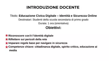 anteprima - Schede informative - -Educazione Civica Digitale - - Pagina 1