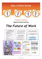 Vorschau - Arbeitsblätter - The Future of Work (Gruppenpuzzle) - Deckblatt