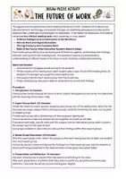 Vorschau - Arbeitsblätter - The Future of Work (Gruppenpuzzle) - Seite 3