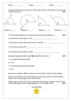 Vorschau - Test - Klassenarbeit: Addition & Subtraktion von Brüchen + Winkel & Winkelarten inkl. Musterlösung - Seite 3
