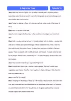Vorschau - Arbeitsblätter - Listening Comprehension: A Day in My Town - Seite 3