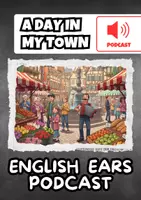 Vorschau - Arbeitsblätter - Listening Comprehension: A Day in My Town - Deckblatt