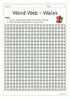 Vorschau - Arbeitsblätter - Word Web WALES (2-fach differenziert) - Seite 3