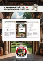 Vorschau - Arbeitsblätter - Kreuzworträtsel #1: Historische Begriffe - Deckblatt