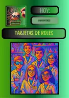 Vista previa - Tarjetas / Manipulativos - TARJETAS DE ROLES EN EL LABORATORIO - Portada