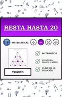 Vista previa - Juegos / Gamificación - Trimino | Resta hasta 20 | Actividad Matemática - Portada
