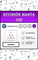Vista previa - Juegos / Gamificación - Trimino | División hasta 100 | Actividad Matemática - Portada