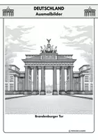 Vorschau - Arbeitsblätter - Ausmalbilder: Deutschland - Seite 2