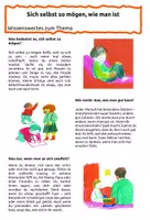 Vorschau - Arbeitsblätter - Sich selbst so mögen, wie man ist - Wissenswertes und Aufgaben - Seite 3