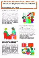 Vorschau - Arbeitsblätter - Warum alle die gleichen Chancen verdienen - Wissenswertes und Übungen - Seite 3