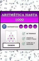 Vista previa - Hojas de trabajo - Trimino | Aritmética hasta 1000 | Actividad Matemática - Portada