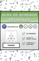 Vista previa - Hojas de trabajo - Trimino | Suma de números decimales | Actividad Matemática - Portada