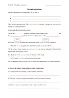 Vorschau - Arbeitsblätter - GL 5/6 Participle constructions Grammatik + Übungen - Deckblatt