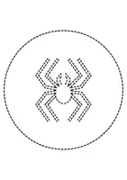 Vorschau - Mal- und Bastelvorlagen - runde Prickelbilder / Fensterbilder Thema Insekten - Grundschule - Bastelvorlagen - Seite 3