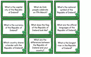 Vorschau - Spiele - Republic of Ireland - Conversation Cards - Seite 1