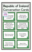 Vorschau - Spiele - Republic of Ireland - Conversation Cards - Deckblatt