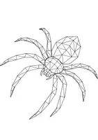 Vorschau - Mal- und Bastelvorlagen - Polygone ausmalen Insekten - DaZ/DaF, Deutsch/Kunst - Seite 2