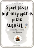 Vorschau - Spiele - Suchsel Sportfest / Bundesjugendspiele 2 Versionen + Lösung - Seite 3