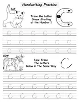 Aperçu - Feuilles d'exercices - Alphabet Handwriting Practice Workbook - Page 3