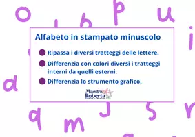 anteprima - Esercizi - LETTERE STAMPATO MINUSCOLO TRATTEGGIO - Pagina di copertina