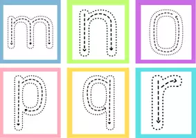 anteprima - Esercizi - LETTERE STAMPATO MINUSCOLO TRATTEGGIO - Pagina 3
