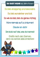 Vorschau - Anderer Materialtyp - Zeugnisbeigabe für die Fledermausklasse Klassentier Fledermaus - Seite 2