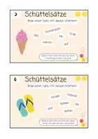 Vorschau - Stationenlernen - Schüttelsätze Sommer - Seite 3