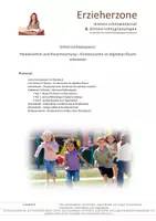 Vorschau - Stundenentwürfe - Unterrichtssequenz: Medienethik und Verantwortung – Kinderrechte im digitalen Raum erkennen, Lernfeld 3: Die Lebenswelten von Kindern, Jugendlichen und jungen Erwachsenen analysieren, strukturieren und mitgestalten - Deckblatt