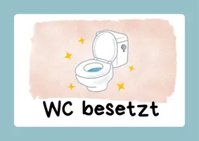 Vorschau - Bildkarten - Toilettenampel: Wendeschilder & Platzkarten - Seite 2