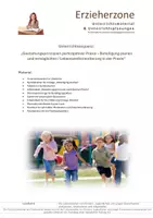 Vorschau - Stundenentwürfe - Unterrichtssequenz: „Gestaltungsprinzipien partizipativer Praxis – Beteiligung planen und ermöglichen / Lebensweltorientierung in der Praxis“, Lernfeld 3: Die Lebenswelten von Kindern, Jugendlichen und jungen Erwachsenen - Deckblatt
