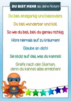 Vorschau - Anderer Materialtyp - Zeugnisbeigabe für die Oktopusklasse Klassentier Oktopus - Seite 2