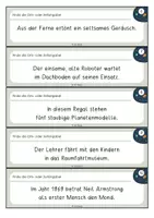 Vorschau - Aufgabenkarten - Satzglieder: Ortsangabe, Zeitangabe bestimmen (70 Satzkarten) - Seite 3