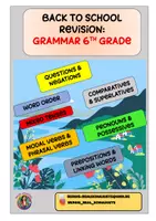 Vorschau - Stundenentwürfe - Materialpaket - Back to school - 7th grade: Wdh. Grammar + Voc. - Seite 1