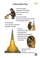 Vorschau - Text - 2 Lesetexte: Klasse 1 - Laikas großer Flug - Seite 3