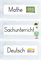 Vorschau - Präsentationen/Tafelbilder - Klassenorganisation Tagestransparenz – Stundenplan , Tagesstruktur Grundschule - Seite 2