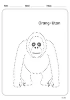 Vorschau - Mal- und Bastelvorlagen - Prickelbilder_ Vorschule und 1. Klasse Tiere in Asien - Seite 3